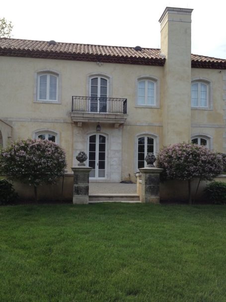 Custom made mahogany windows and doors