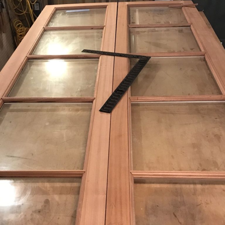 Hand Crafted Mahogany windows and doors